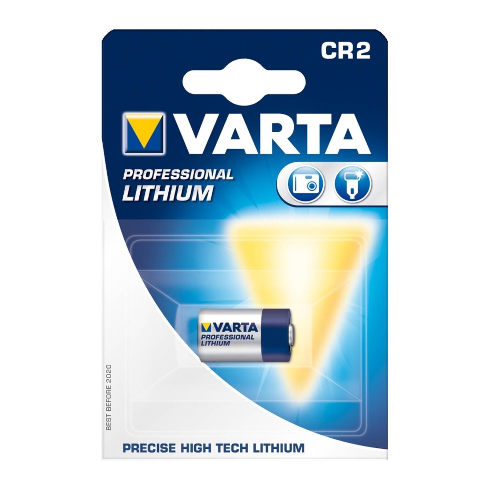 Lithium Batterie CR2 (6206) 3V von VARTA von Varta