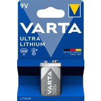 VARTA Batterie ULTRA LITHIUM E-Block - 9,0 V von Varta