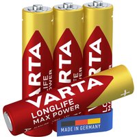 VARTA Batterien LONGLIFE Max Power Micro AAA 1.5 V von Varta