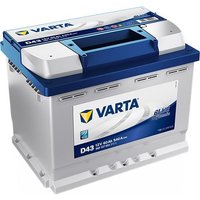 VARTA Blue Dynamic  5601270543132 Autobatterien, D43, 12 V,  60 Ah, 540 A von Varta