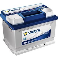 VARTA Blue Dynamic 5604090543132 Autobatterien, D59, 12 V, 60 Ah, 540 A von Varta