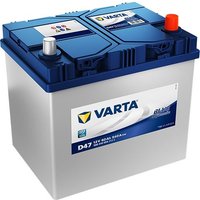 VARTA Blue Dynamic 5604100543132 Autobatterien, D47, 12 V, 60 Ah, 540 A von Varta