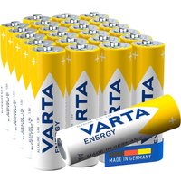 VARTA Energy Mignon AA 1,5V Batterien - 24 Stück von Varta