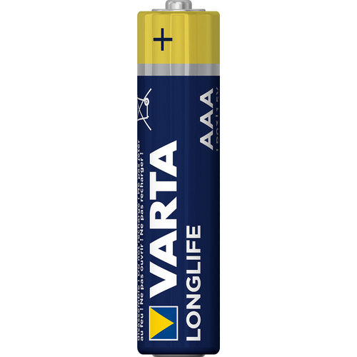 VARTA Longlife AAA Batterien, Varta Longlife, AAA, 1,5 V - blau von Varta