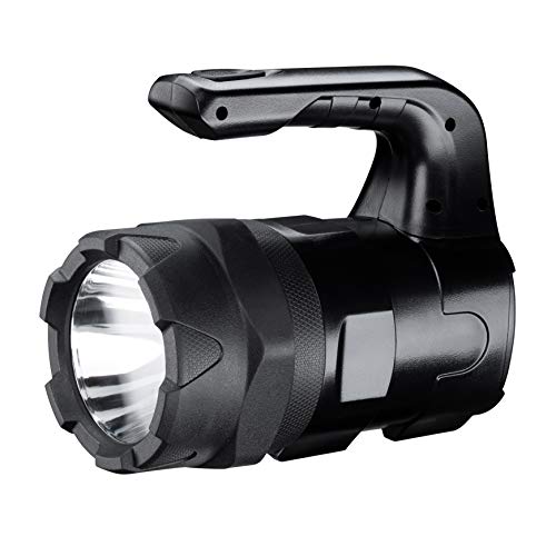 VARTA Taschenlampe LED Laterne inkl. 6x AA Batterien, Indestructible BL20 Pro Arbeitsleuchte, zwei Leuchtmodi, extrem robuste Lampe, stoßabsorbierend, Spritzwasser- und staubgeschützt von Varta