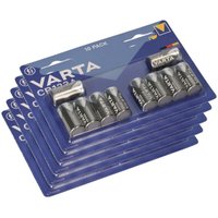 Varta - 50x CR123A Batterie Lithium 3V Photo Blister von Varta