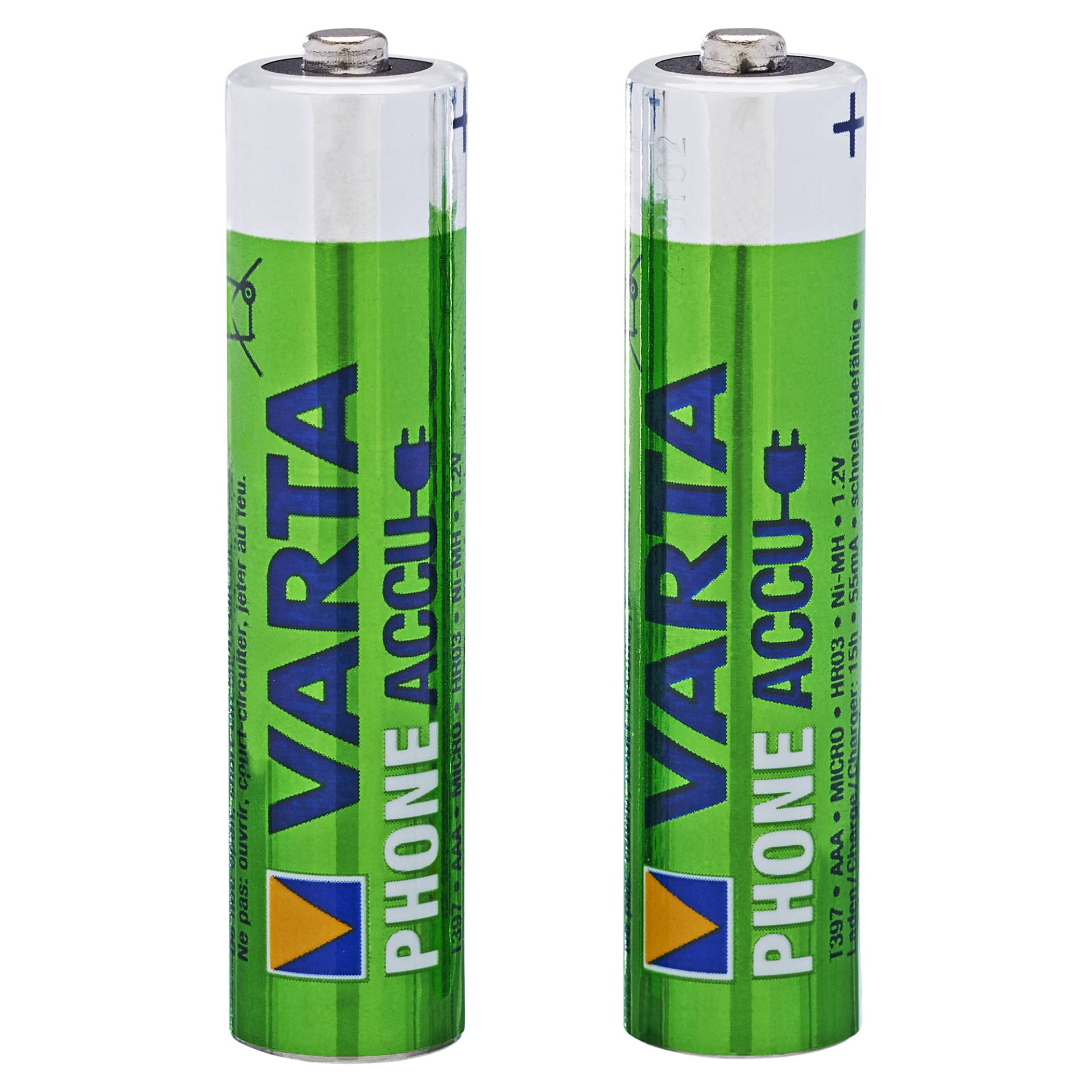 Varta Akkus "Phone" AAA 550 mAh 2 Stück Varta Akkus "Phone" AAA 550 mAh 2 Stück von Varta