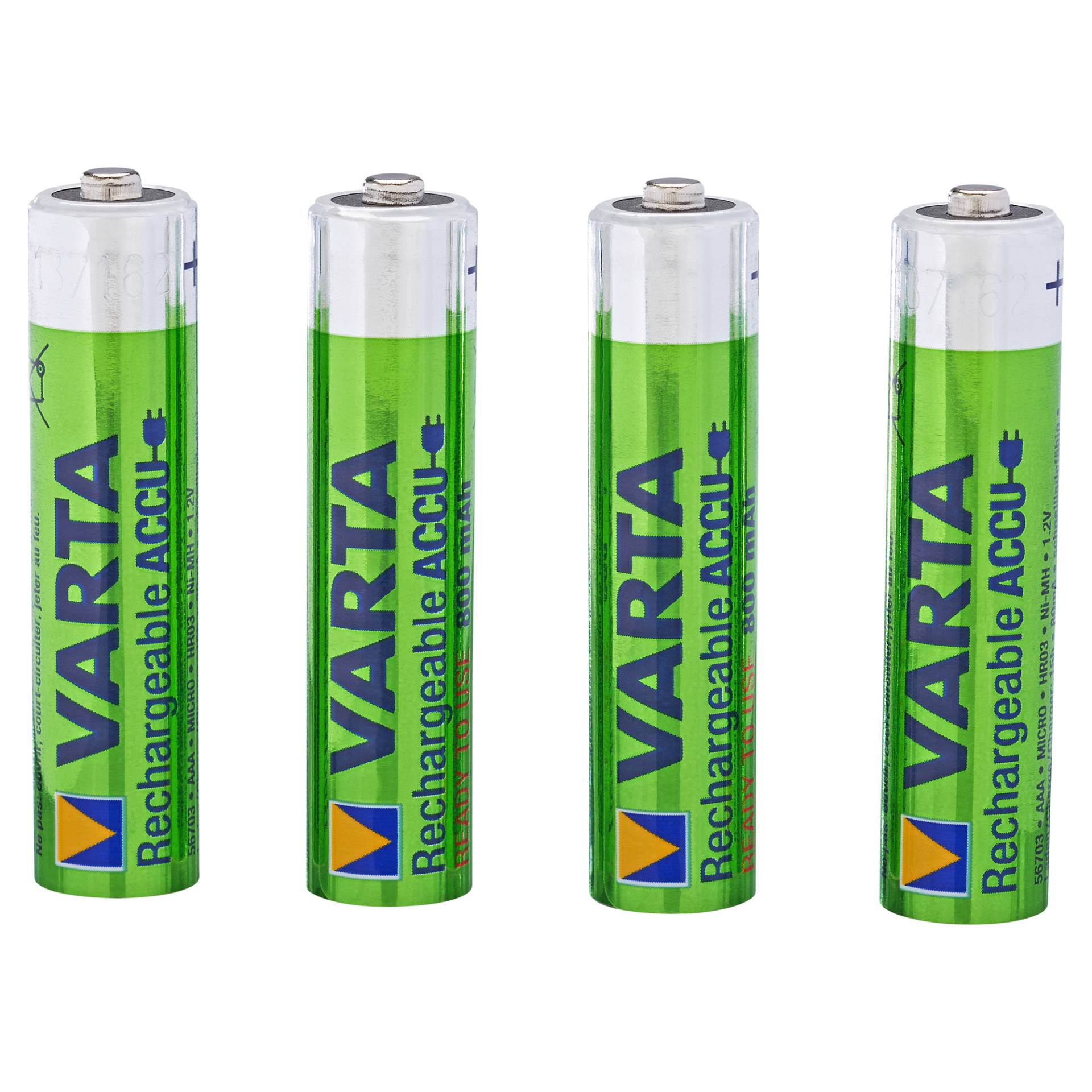 Varta Akkus "Ready to use" AAA 800 mAh 4 Stück Varta Akkus "Ready to use" AAA 800 mAh 4 Stück von Varta