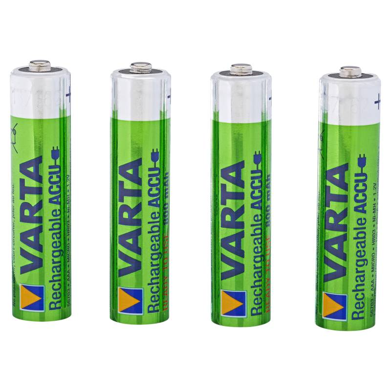 Varta Akkus "Ready to use" AAA 800 mAh 4 Stück von Varta