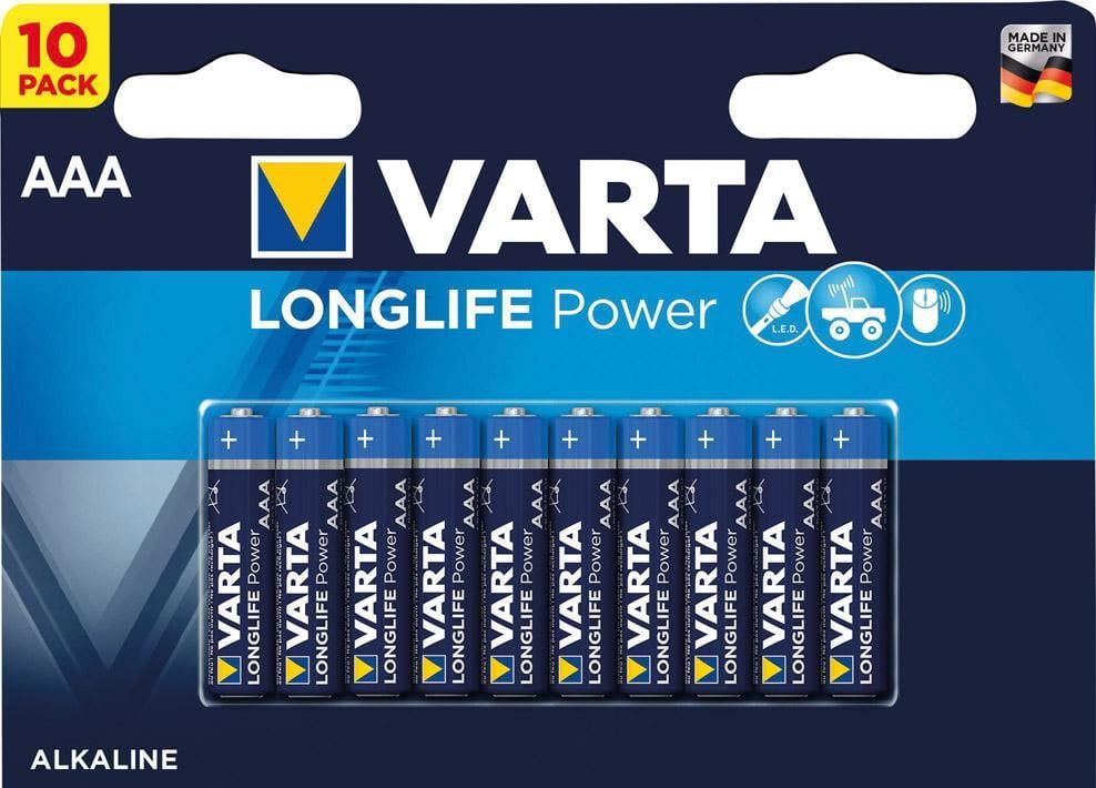Varta Alkali High Energy AAA 10x Bli Varta Alkali High Energy AAA 10x Bli von Varta