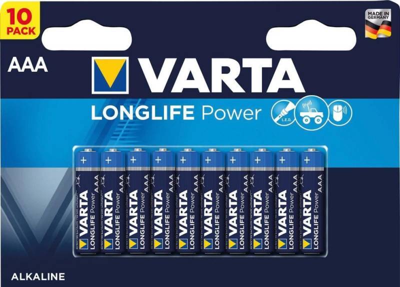 Varta Alkali High Energy AAA 10x Bli Varta Alkali High Energy AAA 10x Bli von Varta