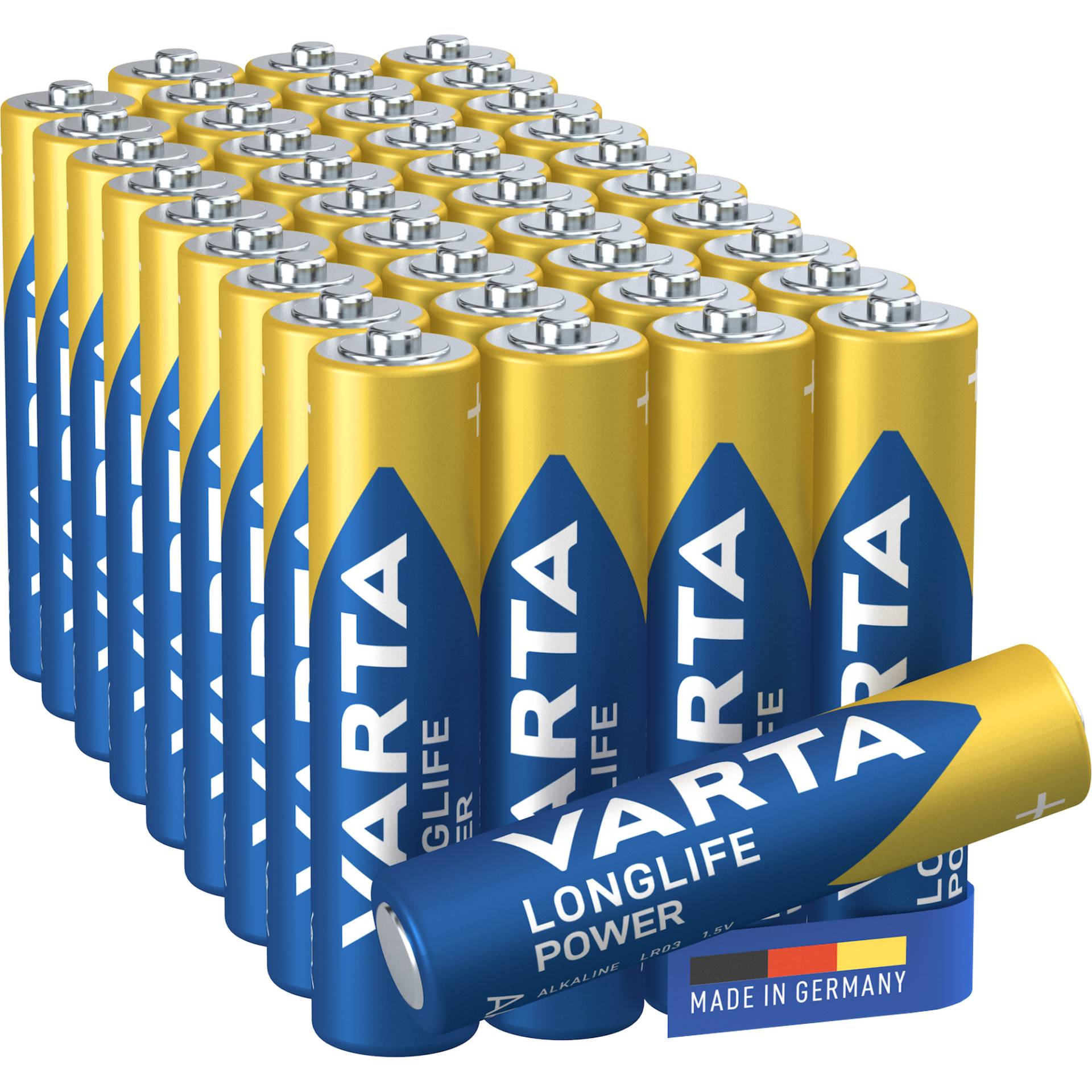 Varta Alkaline-Batterie 'Longlife Power' AAA 40 Stück Varta Alkaline-Batterie 'Longlife Power' AAA 40 Stück von Varta