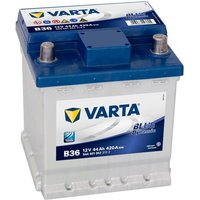 Varta - B36 Blue Dynamic 12V 44Ah 420A Autobatterie 544 401 042 inkl. 7,50€ Pfand von Varta