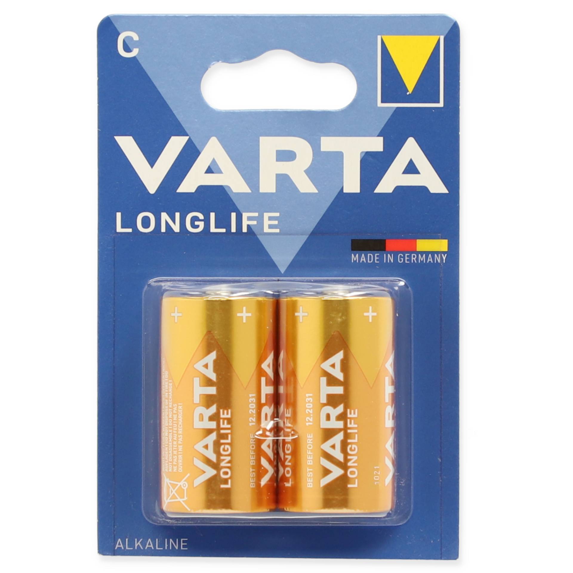 Varta Baby-Batterien 'Longlife' LR14 C 1,5 V, 2 Stück von Varta