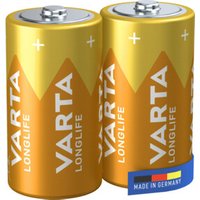 Varta Batterie LONGLIFE C 2er Blister Alkaline von Varta