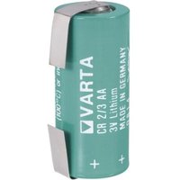 Varta - CR2/3 lf Spezial-Batterie cr 2/3 aa lf U-Lötfahne Lithium 3 v 1350 mAh 1 St. von Varta