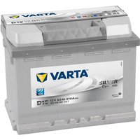 Varta - D15 Silver Dynamic 12V 63Ah 610A Autobatterie 563 400 061 inkl. 7,50€ Pfand von Varta