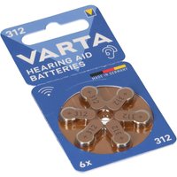 Varta - Kompatible Batterie A312 Cros Fashion cros-fa HdO Fusion cros-fs Hörverstärker Varta - Kompatible Batterie A312 Cros Fashion cros-fa HdO Fusion cros-fs Hörverstärker von Varta