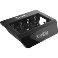 Varta - lcd Universal Charger+ - 4 Std. Batterieladegerät - (für 4xAA/4xAAA, 4xD, 4xC, 1x9V) + AC-Netzteil (usb) von Varta