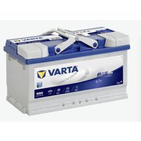 Varta - N80 Blue Dynamic efb 12V 80Ah 800A Autobatterie Start-Stop 580 500 080 inkl. 7,50 € Pfand von Varta