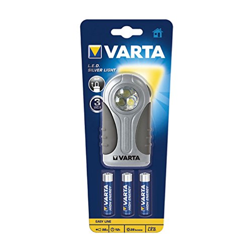 Varta Silver Home LED Taschenlampe mit 3x AAA von Varta