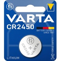 Knopfzelle CR2450 Lithium 3V (1er Blister) - Varta von Varta