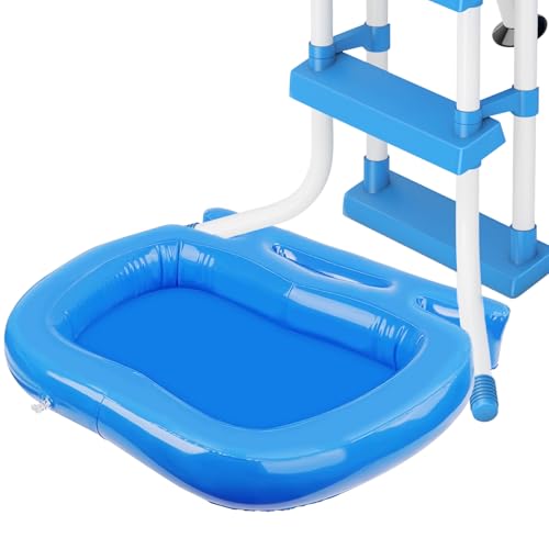Fusswanne für Pool, PVC Aufblasbare Pool Fußwanne, Poolzubehör, Tragbares Fußbecken mit Großen Kapazität, für Home Spa Schwimmbecken (A) von Vartegas