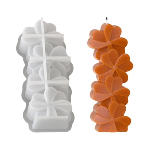 Vartegas 3D Bubble Kerzenform Silikon Antihaft DIY Candle Mold 6-in-1 für Kerzen Seife Fondant Handwerk Partydekoration (A) von Vartegas