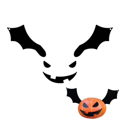 Vartegas Bat Push In Decoration Fledermaus Steckdose Halloween Deko Wiederverwendbare Metall Deko Outdoor Party Deko Für Holiday Yard Display von Vartegas