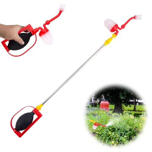 Vartegas Manueller Airbag Bestaeuber Mit Verstellbarer Stange 44-80cm Für Gartenarbeit Pollenverteilung Und Pflanzenpflege (B) von Vartegas