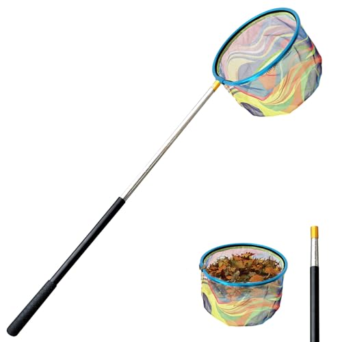 Vartegas Pool Kescher Mit Teleskopstange Feinmaschig Netz 30cm Aluminiumlegierung Fur Schwimmbad Teich Aquarium (B) von Vartegas
