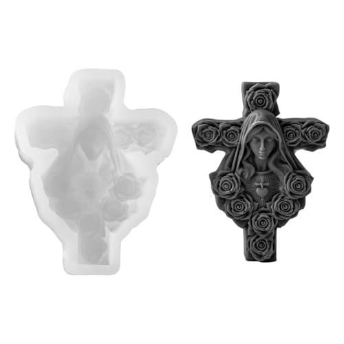 Vartegas Silikon Kerzenform DIY Bastelset 11cm Größe Für Zuhause Studio Geschenke Handwerk Kerzenherstellung Mit 2 Größen (B) von Vartegas