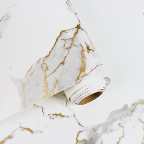 VaryFloral Klebefolie Marmoroptik Matt 30cmx300cm Fototapete Marmor Tapete Beige Gold Marmor Folie Selbstklebend Arbeitsplatte Folie Küche Schrankfolien Selbstklebend Tisch VaryFloral Klebefolie Marmoroptik Matt 30cmx300cm Fototapete Marmor Tapete Beige Gold Marmor Folie Selbstklebend Arbeitsplatte Folie Küche Schrankfolien Selbstklebend Tisch von VaryFloral