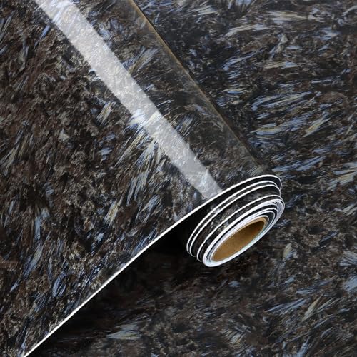 VaryFloral Wandtapete Selbstklebend Marmor 30cmx300cm Klebefolie Marmoroptik Schwarz Möbelfolie Federn Selbstklebend Marmoreffekt Folie Glänzend Wasserfest Arbeitsplatte Küche Tisch Kabinett VaryFloral Wandtapete Selbstklebend Marmor 30cmx300cm Klebefolie Marmoroptik Schwarz Möbelfolie Federn Selbstklebend Marmoreffekt Folie Glänzend Wasserfest Arbeitsplatte Küche Tisch Kabinett von VaryFloral