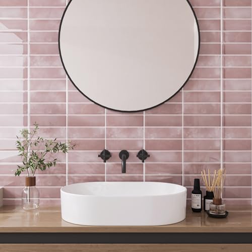 VaryPaper Fliesenaufkleber Marmor Klebefolie Fliesenoptik 30.5cmx30.5cm 20 Stück Küchenfliesen überkleben 3d Fliesenaufkleber Badezimmer Wandfliesen Selbstklebend Küche Klebe Fliesen Küchenrückwand von VaryPaper