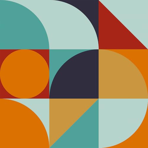 VaryPaper Geometrische Tapete Selbstklebend Vintage Klebefolie Bunt 44.5cmx200cm Möbelfolie Muster Matt Folie für Möbel Fototapete Wohnzimmer Tapete Badezimmer Wasserfest Kommode Regal Schrankfolie VaryPaper Geometrische Tapete Selbstklebend Vintage Klebefolie Bunt 44.5cmx200cm Möbelfolie Muster Matt Folie für Möbel Fototapete Wohnzimmer Tapete Badezimmer Wasserfest Kommode Regal Schrankfolie von VaryPaper