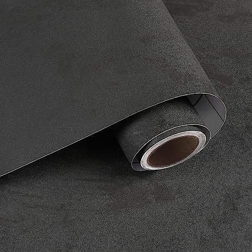 VaryPaper Tapete Betonoptik Grau Klebetapete Selbstklebend Vintage 40cmx800cm Klebefolie Betonoptik Dekofolie Selbstklebend Arbeitsplatte Folie Abwaschbare Tapete Küche Badezimmer Fensterbank Folie von VaryPaper