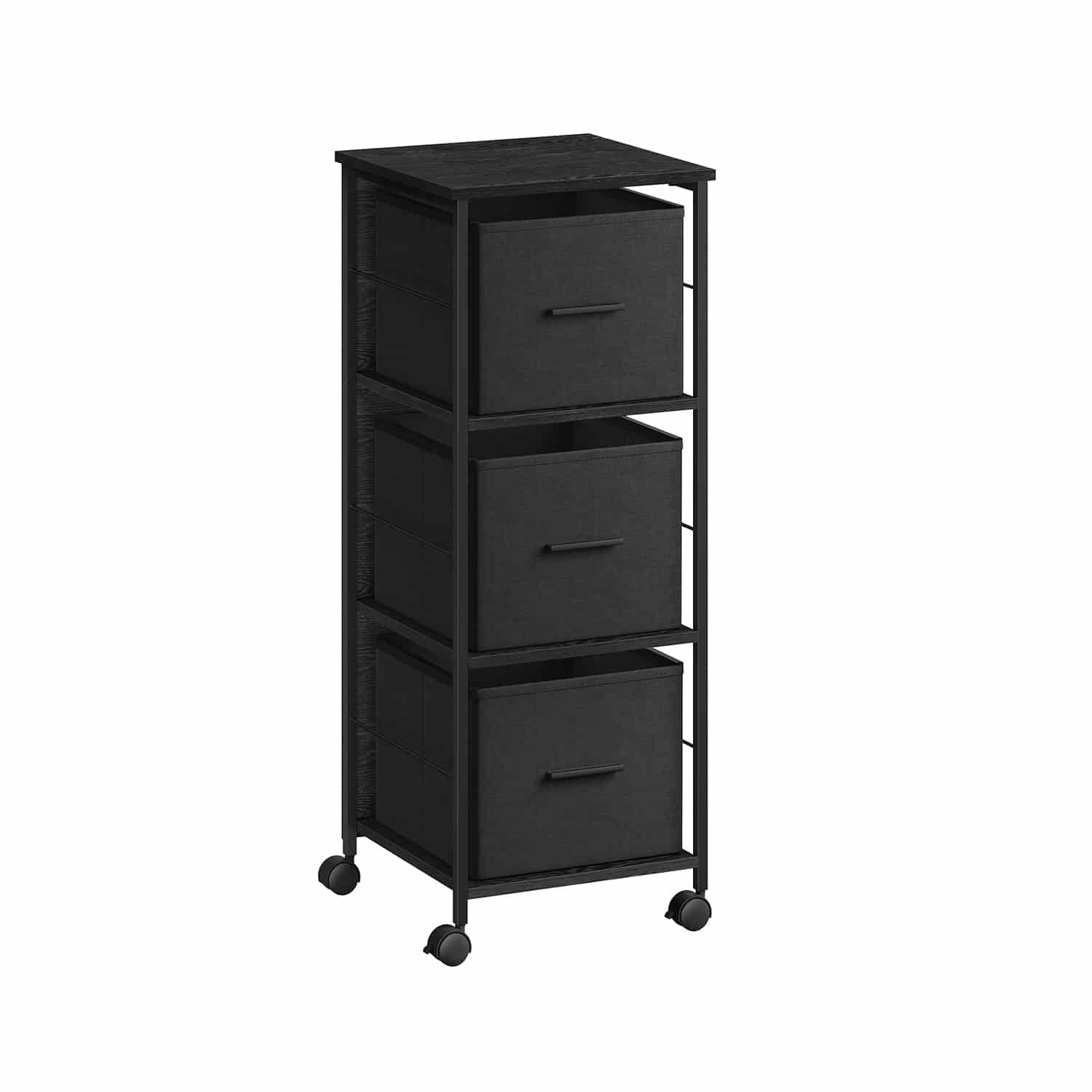 Aktenschrank mit 3 Schubladen ebenholzschwarz-tintenschwarz Aktenschrank mit 3 Schubladen ebenholzschwarz-tintenschwarz von Vasagle