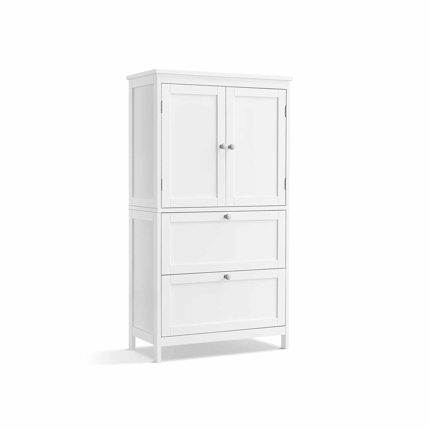 Badezimmerschrank 30 x 60 x 110 cm mit 2 Türen und 2 Schubladen Badezimmerschrank 30 x 60 x 110 cm mit 2 Türen und 2 Schubladen von Vasagle