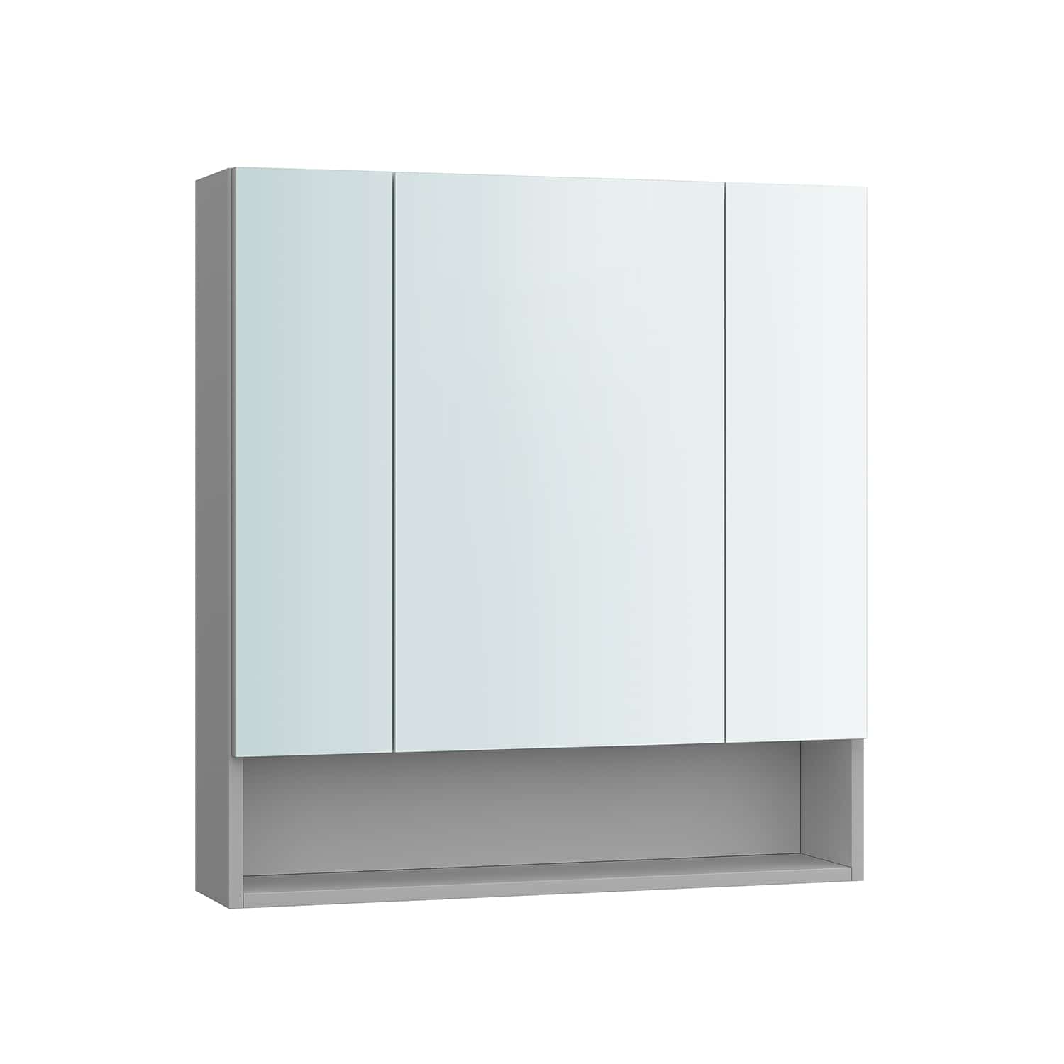 Badezimmerschrank mit 3 Türen 16,5 x 70 x 75 cm Badezimmerschrank mit 3 Türen 16,5 x 70 x 75 cm von Vasagle