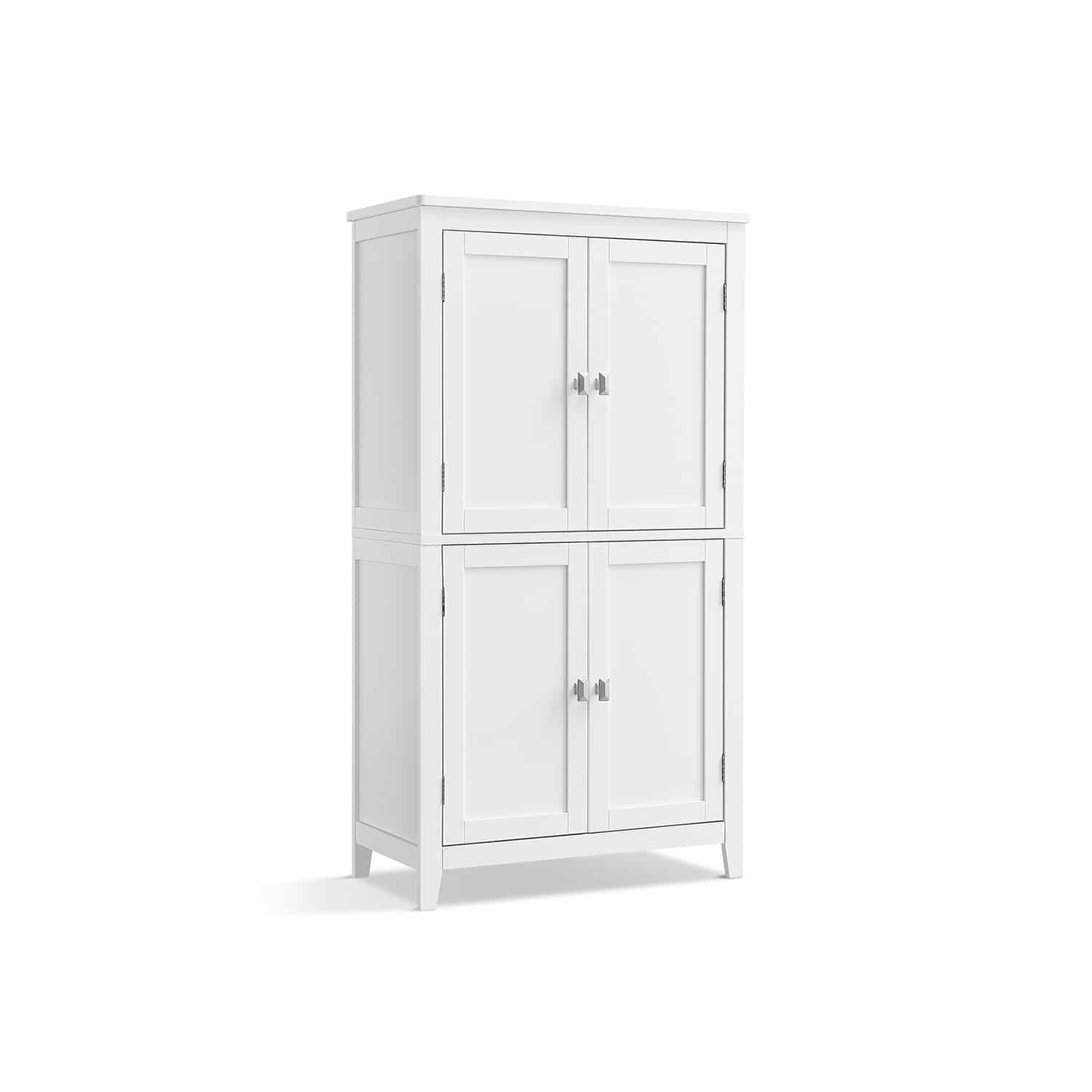 Badezimmerschrank mit 4 Türen klassikweiß Badezimmerschrank mit 4 Türen klassikweiß von Vasagle