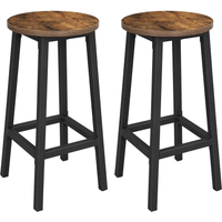 Barhocker, 30x30x65cm, Rustikales Braun Barhocker, 30x30x65cm, Rustikales Braun von Vasagle