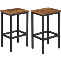 Barhocker, 40x30x65cm, Rustikales Braun Barhocker, 40x30x65cm, Rustikales Braun von Vasagle