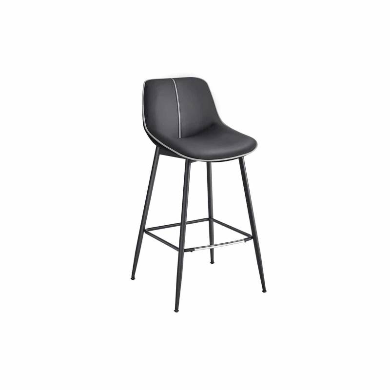 Barhocker 2er Set 73 cm hoch tintenschwarz von Vasagle