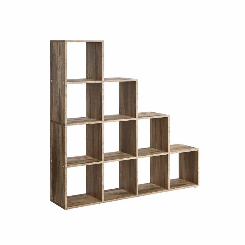Bücherregal mit 10 Fächern von Vasagle