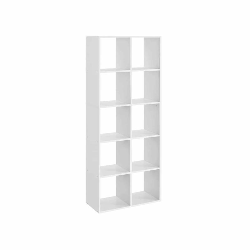 Bücherregal mit 10 Fächern von Vasagle