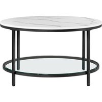 Couchtisch mit 2 Ablagen für Wohnzimmer von Vasagle