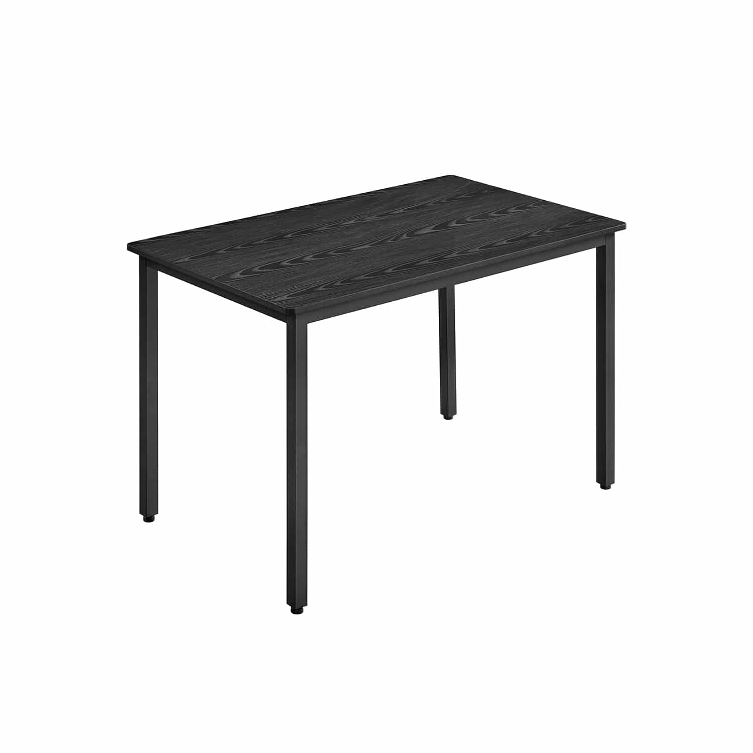 Esstisch 70 x 110 x 77 cm ebenholzschwarz-mattschwarz Esstisch 70 x 110 x 77 cm ebenholzschwarz-mattschwarz von Vasagle