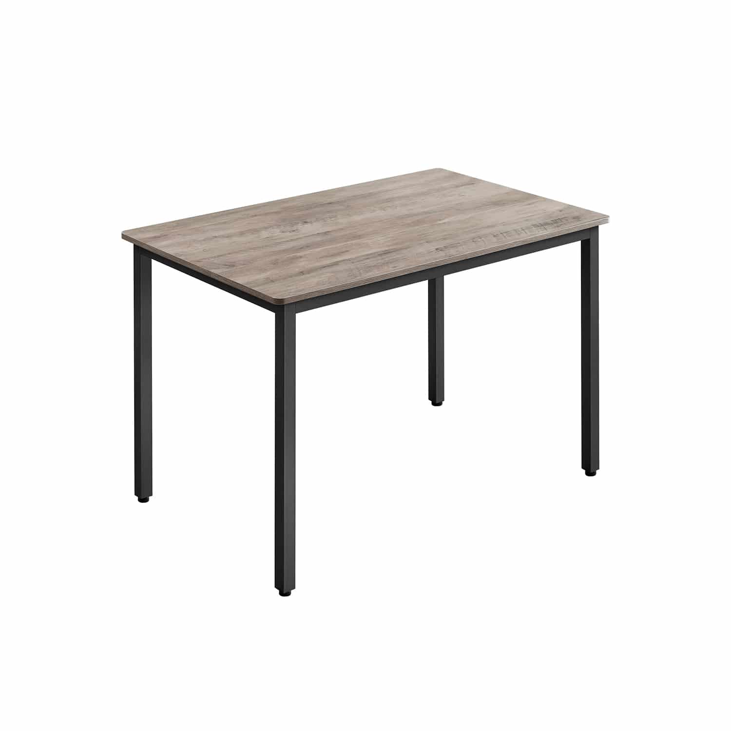 Esstisch 70 x 110 x 77 cm greige meliert-mattschwarz Esstisch 70 x 110 x 77 cm greige meliert-mattschwarz von Vasagle