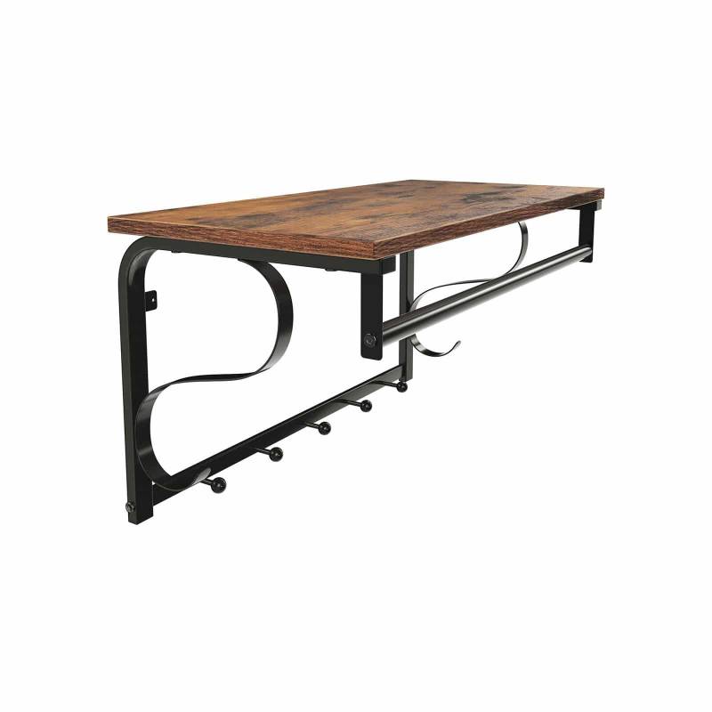 Industrial Look Wandgarderobe von Vasagle